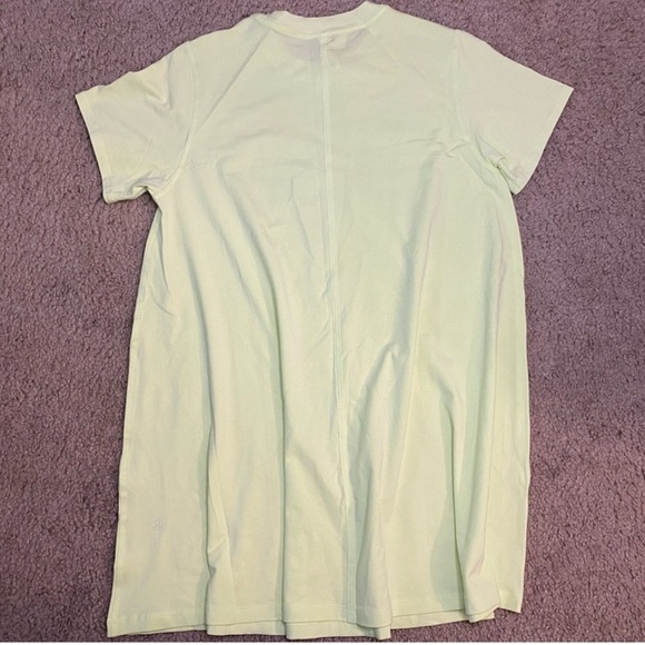 Lululemon All Yours Tee Dress Crispin Green Size 2 - Picture 5 of 6